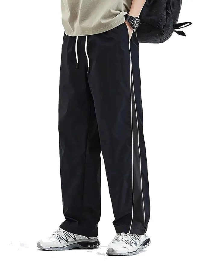 Men's Light Fit Straight Fit Track Pant (M)