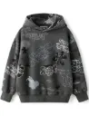 Buy Boys Graphic Printed Hooded